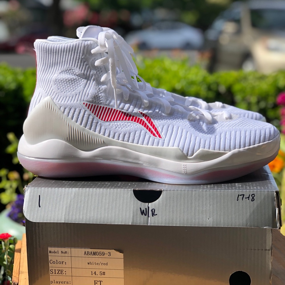 New Men's Li-Ning Basketball Shoes 14.5 AMAM059-3